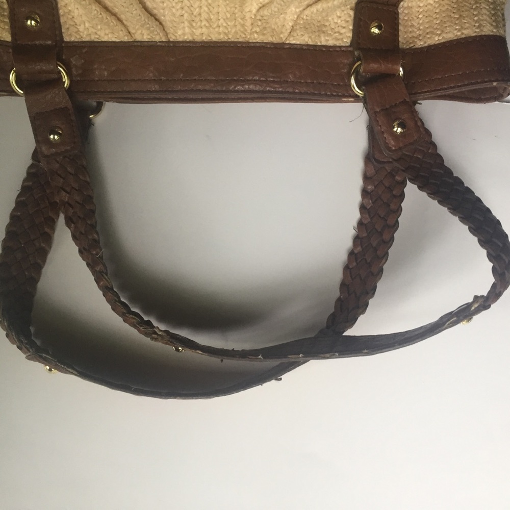 Etienne Aigner Straw Shoulder Bag - Picture 8 of 9